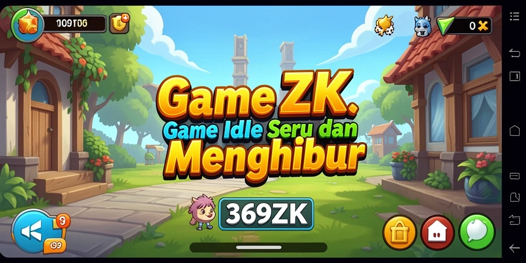 Tampilan gameplay <strong>369ZK</strong> yang menarik dan dinamis dalam genre Idle.