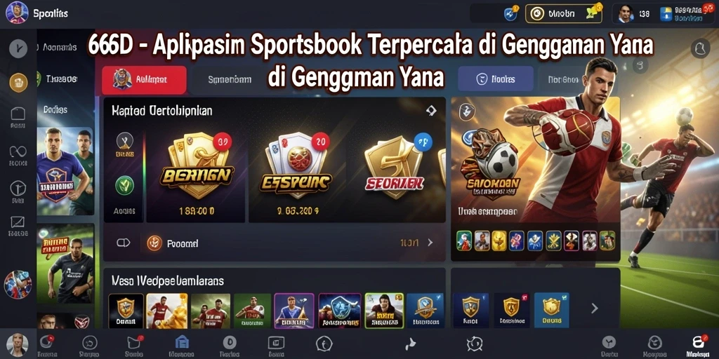 Screenshot permainan Sportsbook 66D dengan tampilan yang menarik.