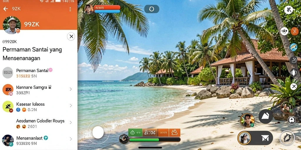 Screenshot gameplay 99ZK menampilkan aksi seru dalam permainan Casual.