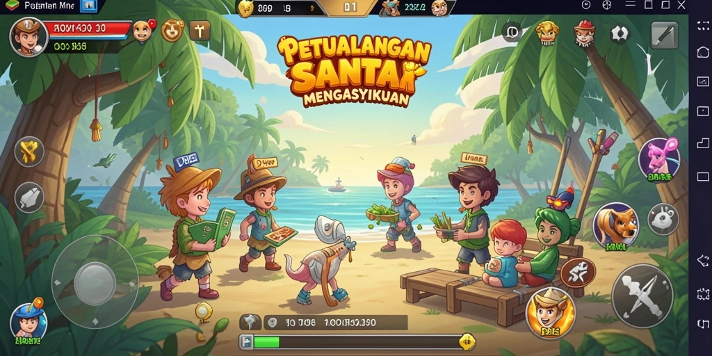 Tangkapan layar D06 menunjukkan gameplay yang penuh warna dan mengasyikkan.