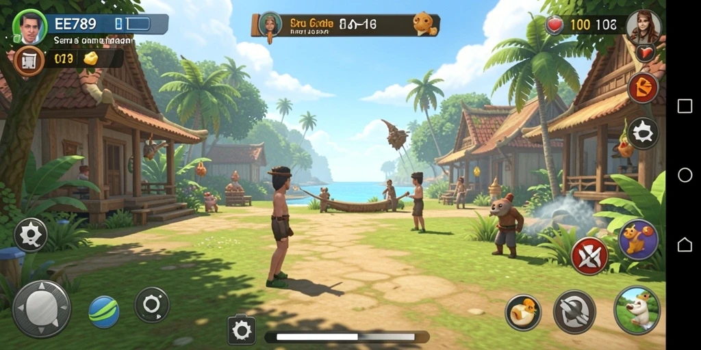 Screenshot utama menampilkan gameplay Casual yang seru dan interaktif.