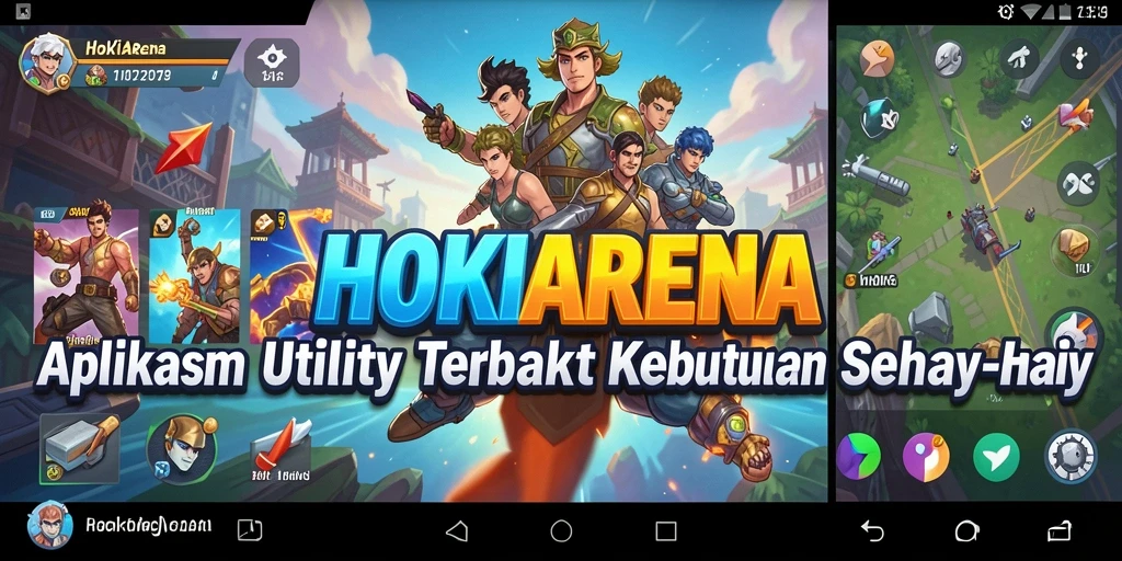 Tampilan antarmuka HOKIARENA yang sederhana dan intuitif.