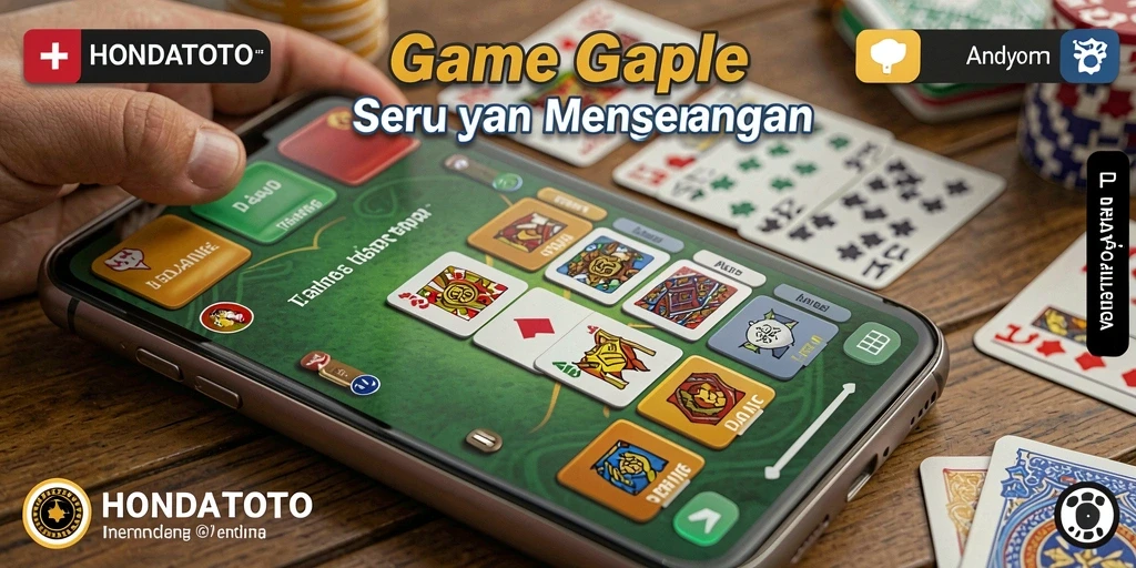 Tampilan gameplay HONDATOTO yang menarik dan seru.
