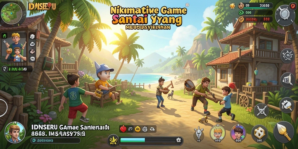 Tampilan gameplay menonjol dengan berbagai tantangan menarik.