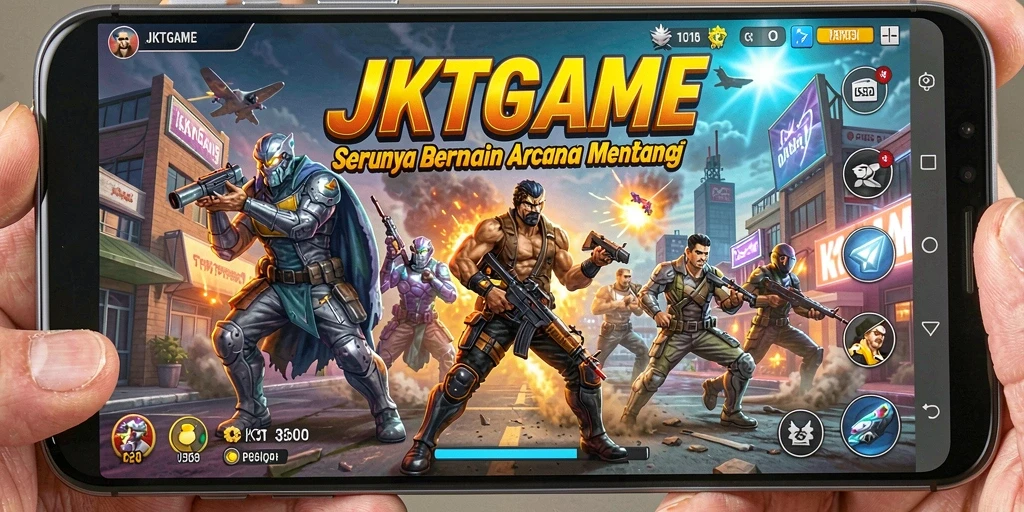 Tampilan gameplay seru dari JKTGAME yang menarik perhatian.
