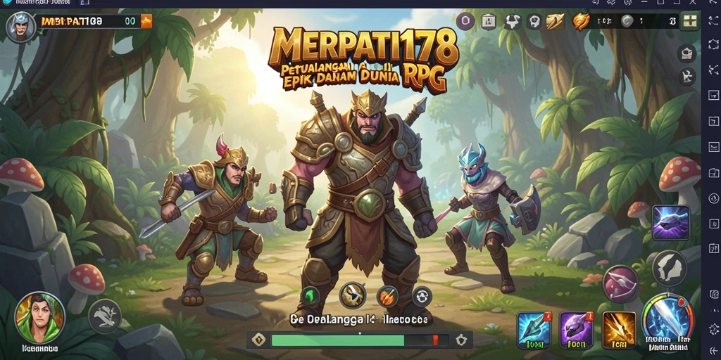 Tampilan gameplay MERPATI178 yang penuh aksi dan strategi.