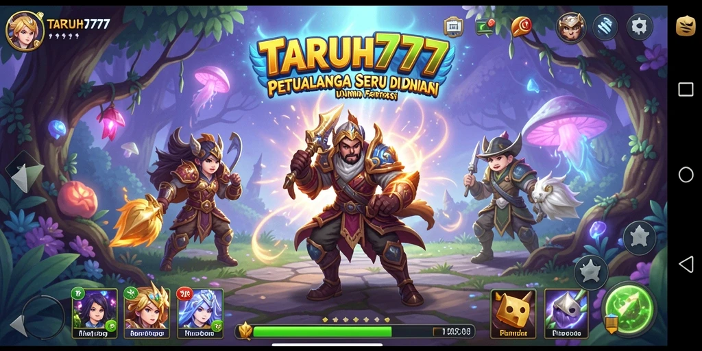 Screenshot TARUH777 menampilkan aksi mendebarkan dalam petualangan.