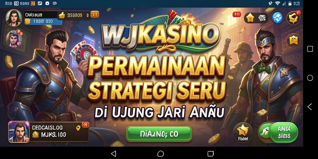 Tangkapan layar WJKASINO menampilkan aksi strategi yang mendebarkan.
