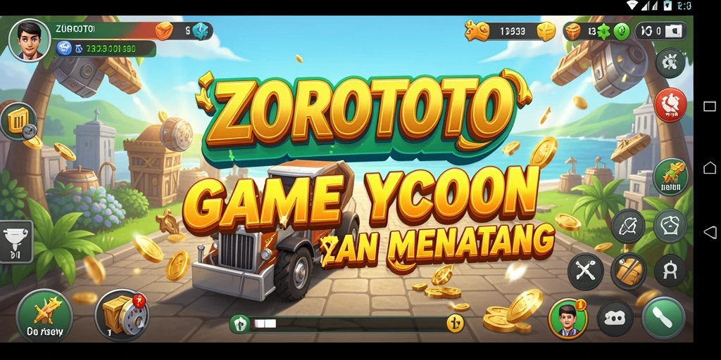 Tampilan gameplay seru dan interaktif dari ZOROTOTO.